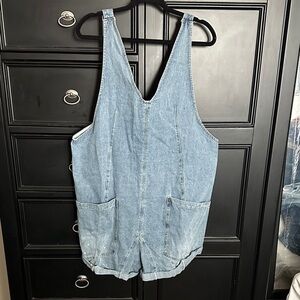 BiBi Light Blue Denim Jumpsuit